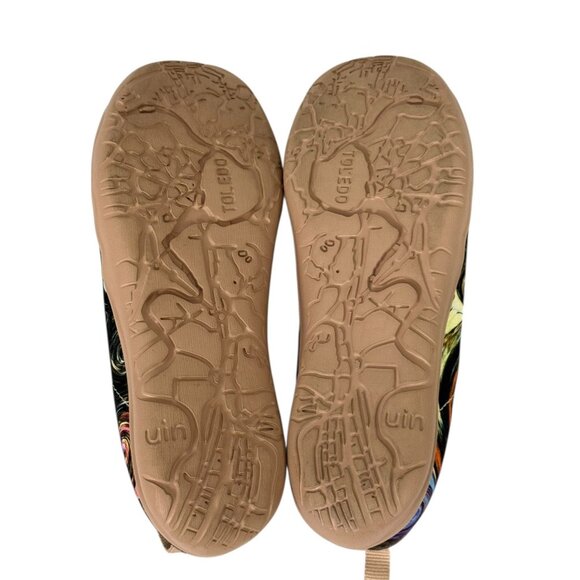 UIN Toledo Starry Night Artsy Light Canvas Slip On Shoes Comfort Womens Size 7.5 - Picture 9 of 11